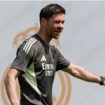 El primer día de Xabi Alonso en el Real Madrid