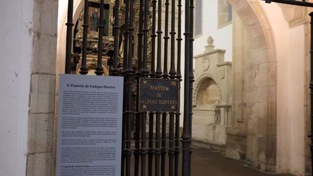 GALICIA.-La Fundación del Panteón de Galegos e Galegas Ilustres, catalogada de interés cultural