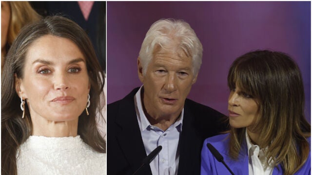 La Reina Letizia, Richard Gere y Alejandra Silva