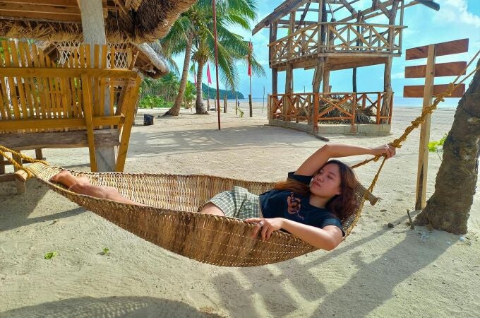Hamaca en la playa