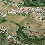 Vista aérea del pueblo de Conca de Dalt