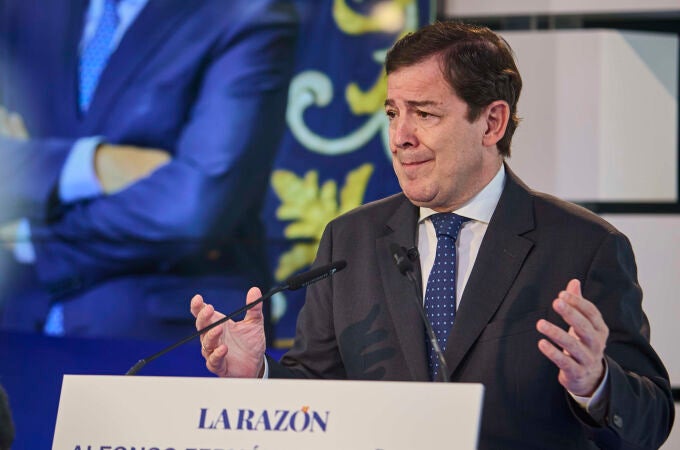 Desayuno Informativo en La Razón con Alfonso Fernández Mañueco, Presidente de la Junta de Castilla y Leon. © A