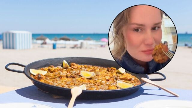 Una tiktoker chilena prueba la paella valenciana y desata la polémica: "Tiene conejo y me da demasiada pena"
