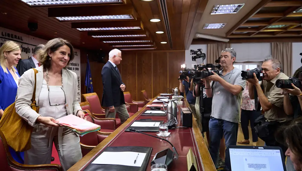 Teresa Ribera comparece en la Comisión sobre el ‘caso Koldo’ en el Senado