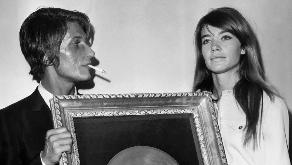 Jacques Dutronc y Françoise Hardy