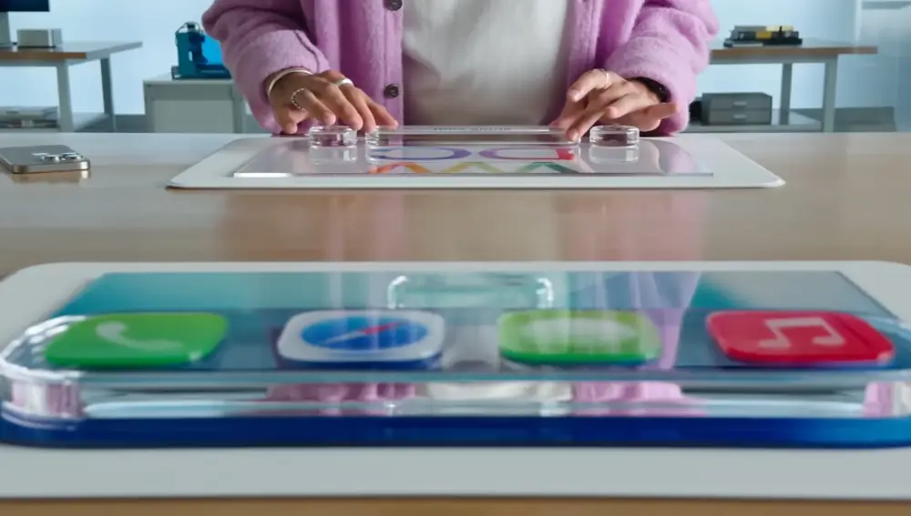 Apple se ha inspirado en la elegancia del cristal para diseñar su nueva actualización de software
