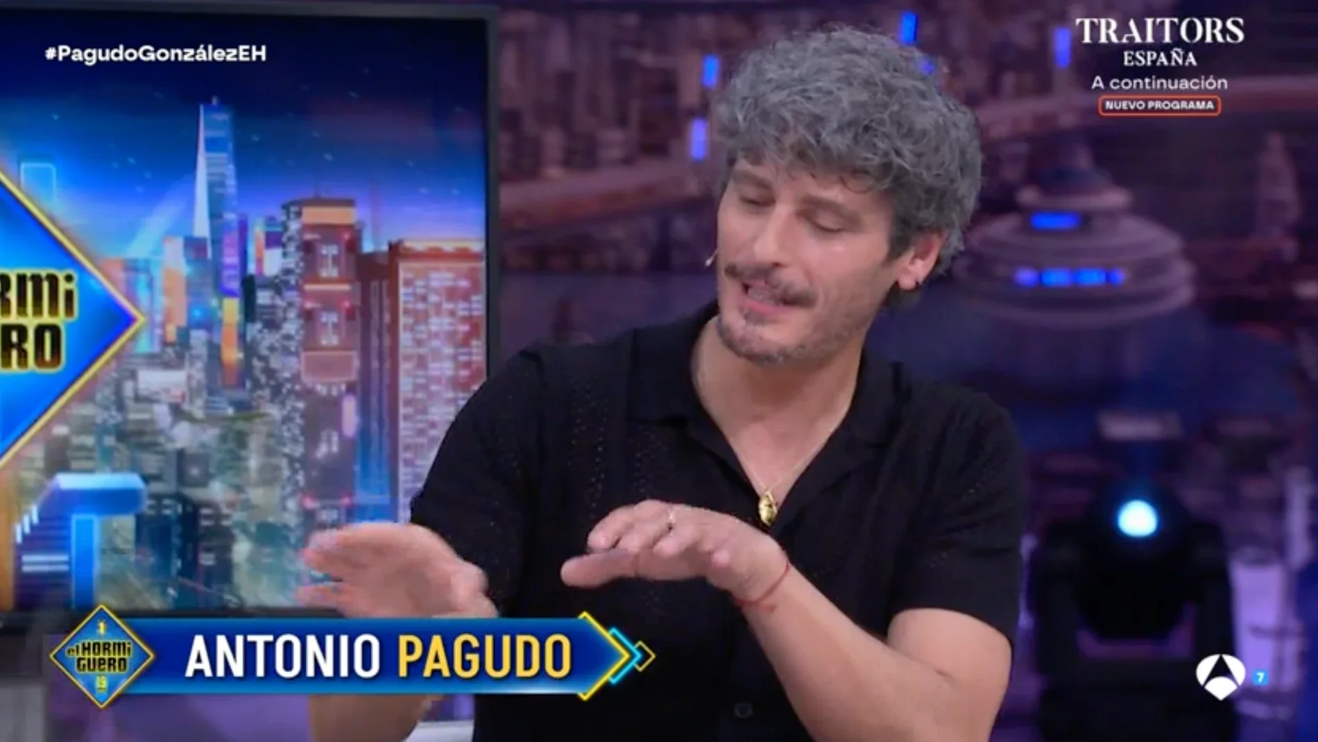 Captura de Antonio Pagudo en 'El Hormiguero'