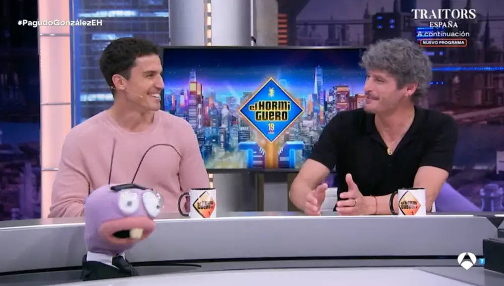 Captura de Antonio Pagudo y Alex González en 'El Hormiguero'