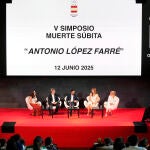 Éxito rotundo de la V edición del Simposio Muerte Súbita "Antonio López Farré"