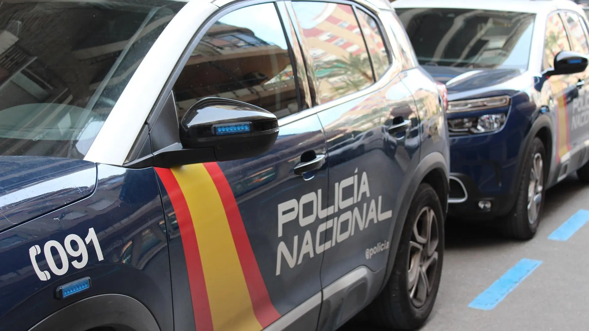Vehículo de la Policía Nacional