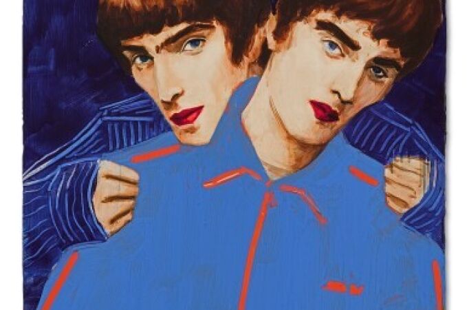 Retrato de los hermanos Gallagher