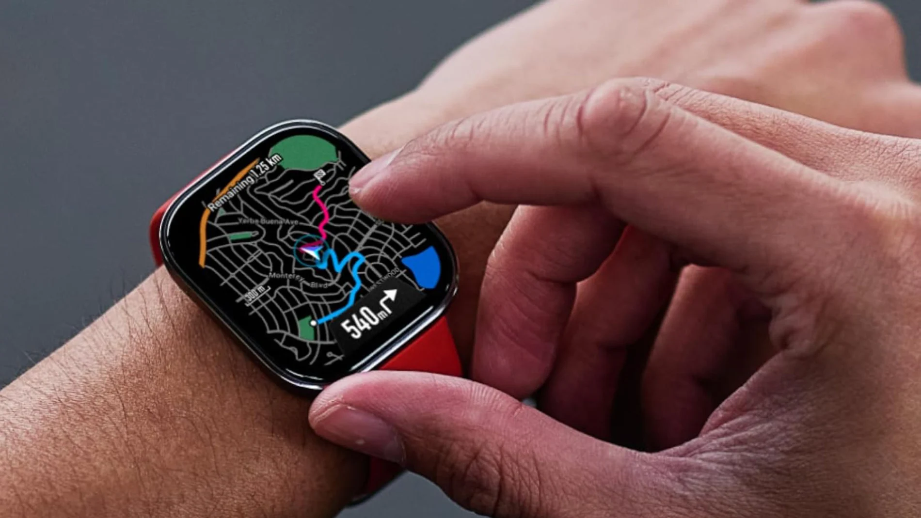 Este reloj inteligente tiene una pantalla de 1,97 pulgadas