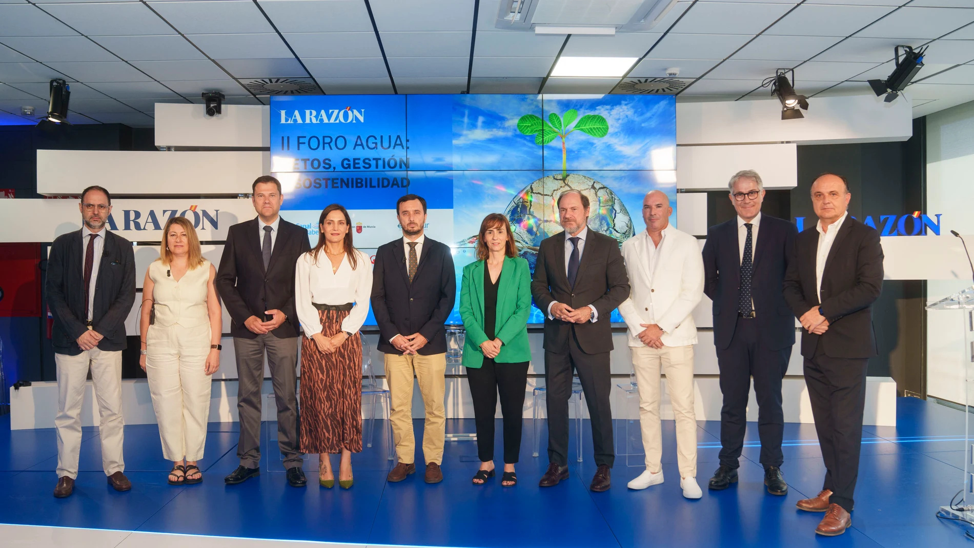 Participantes del II Foro del agua LA RAZÓN