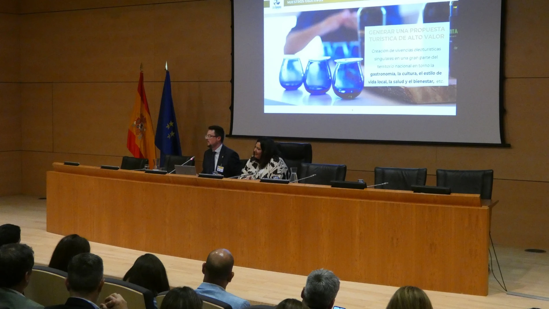 Un momento de la jornada “Oleoturismo España”