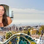 Una influencer en la ciudad de Barcelona
