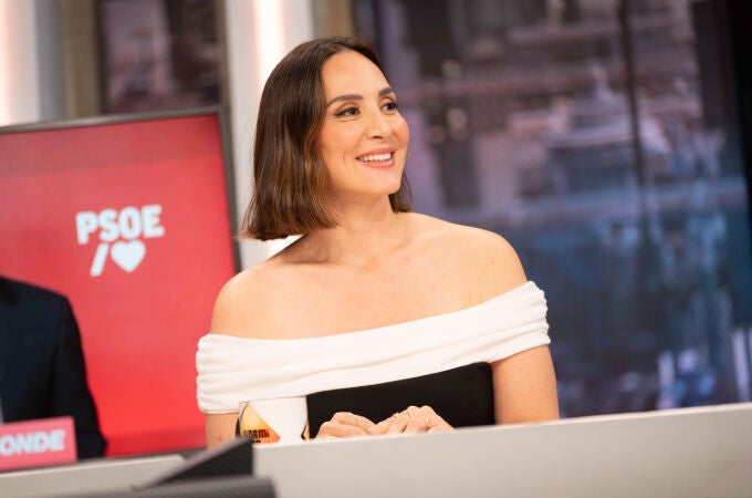 El look de Zara de Tamara Falcó en 'El Hormiguero'.