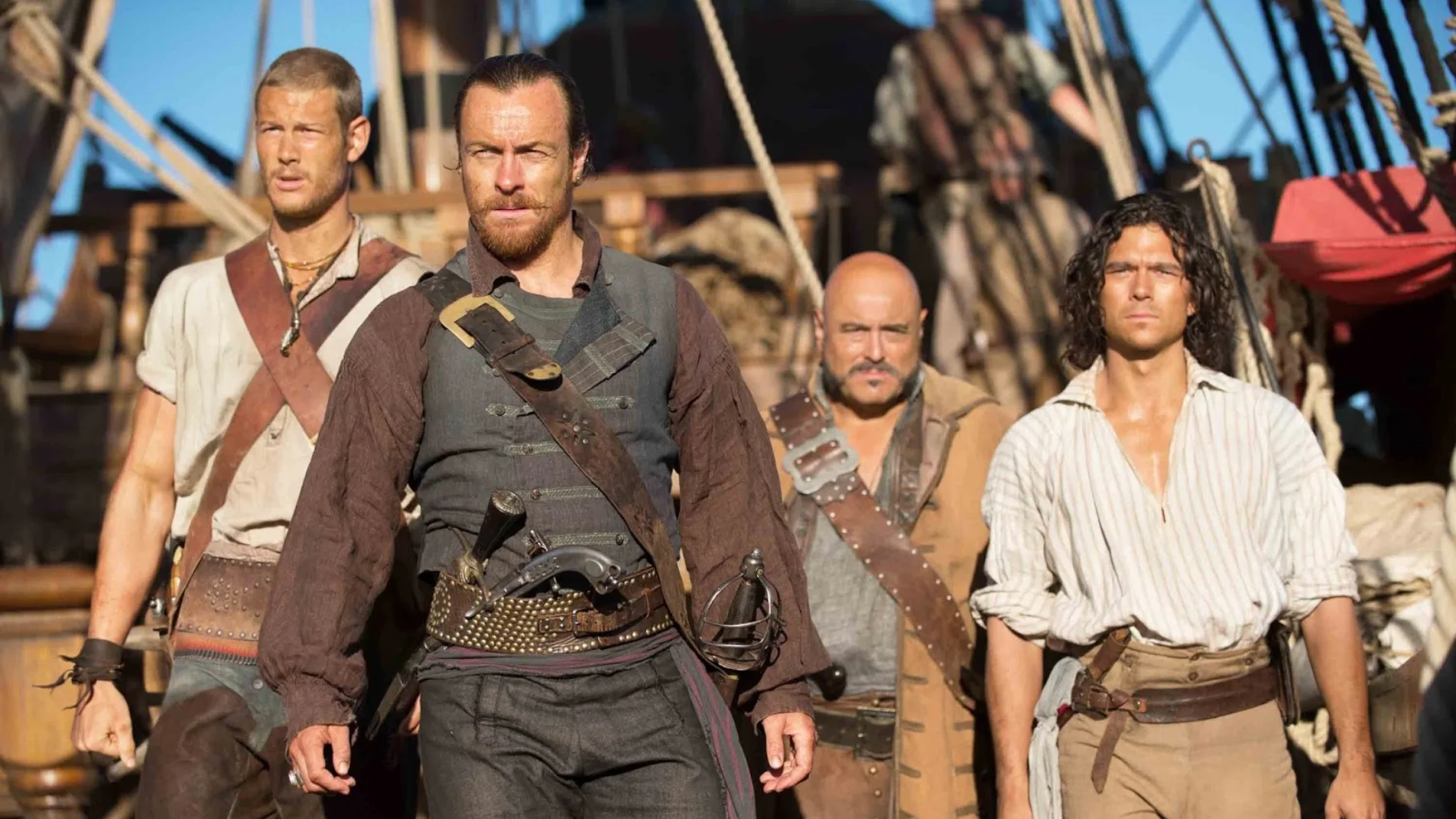 Aunque la serie es estadounidense, la mayoría del elenco principal es británico