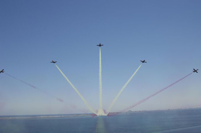 Felipe VI arropará este fin de semana a la Patrulla Águila en los actos para conmemorar su 40º aniversario