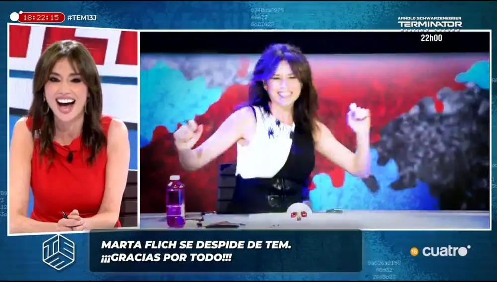 Captura de Marta Flich en 'Todo es mentira'