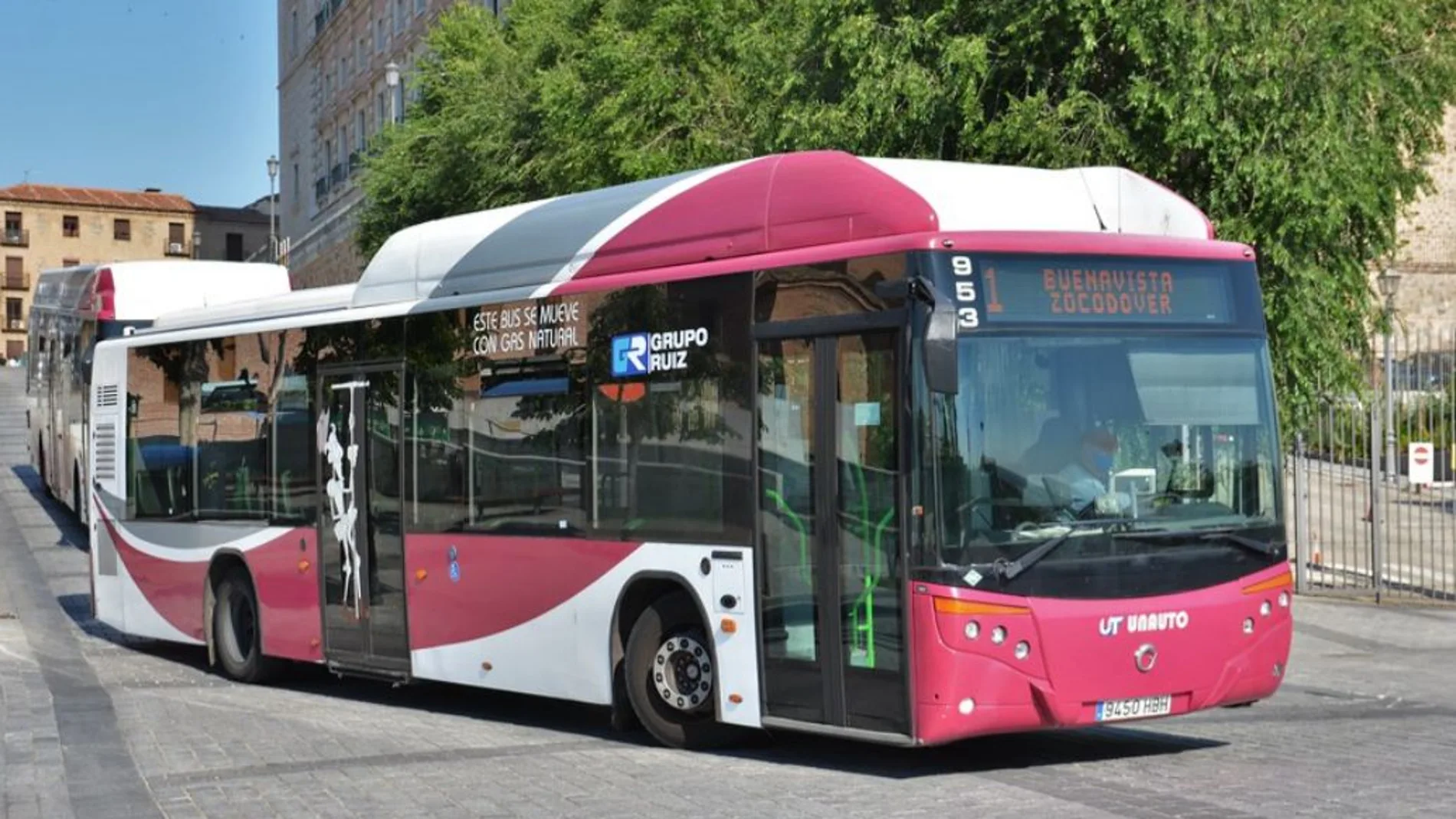 Autobús urbano en Toledo