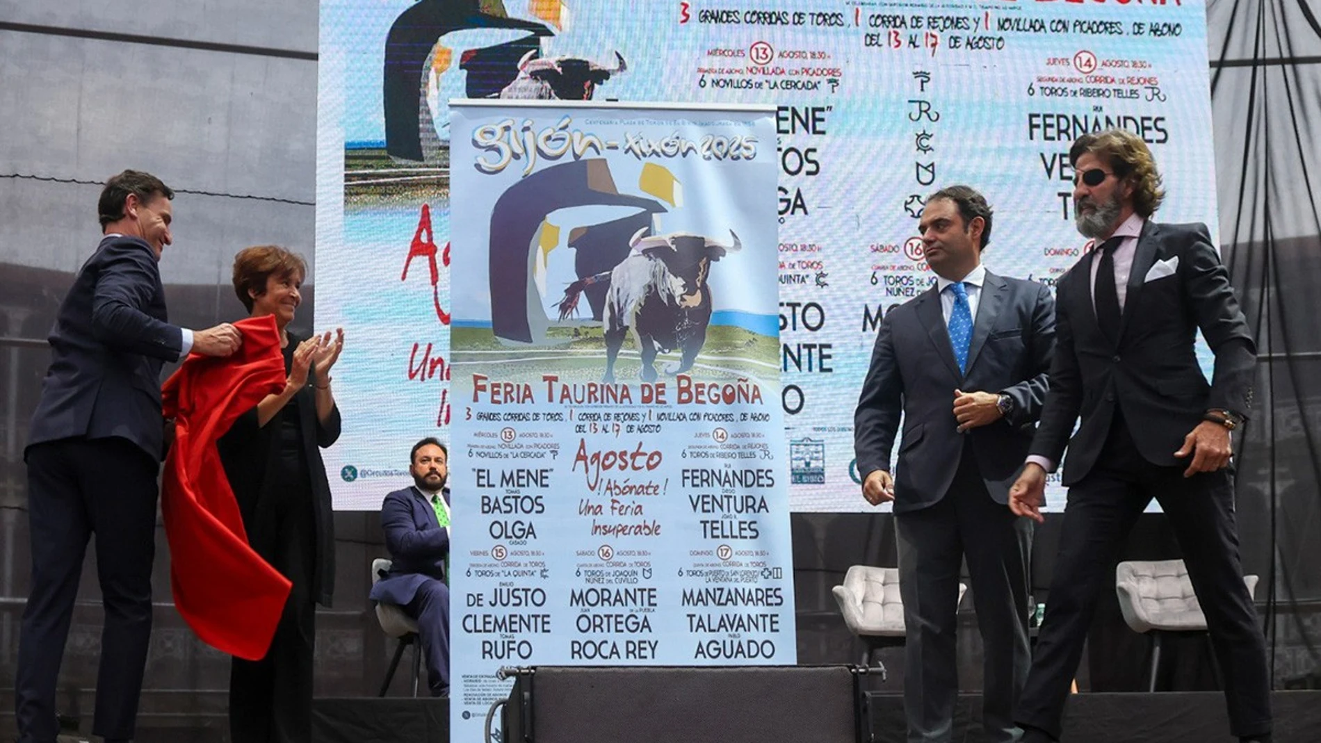 Morante, Roca Rey y Ventura encabezan la Feria de Begoña en Gijón