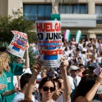 Huelga de médicos en centros sanitarios andaluces