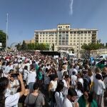 Más de 15.000 médicos, el 50% de la plantilla de Andalucía, secundan la huelga contra el Estatuto Marco