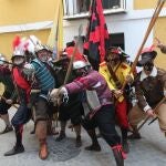 Recreación del cuadro de 'La rendención de Breda'