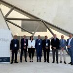 Segovia acoge la constitución de la Red Ganadero-Cárnica, en la que han participado, entre otros, el secretario general de la FEMP, Luis Martínez-Sicluna; el presidente de la Diputación de Ávila, Carlos García; el de Segovia, Miguel Ángel de Vicente; y el alcalde segoviano, José Mazarías 