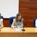 La rectora de la Universidad de León, Nuria González, inaugura la jornada