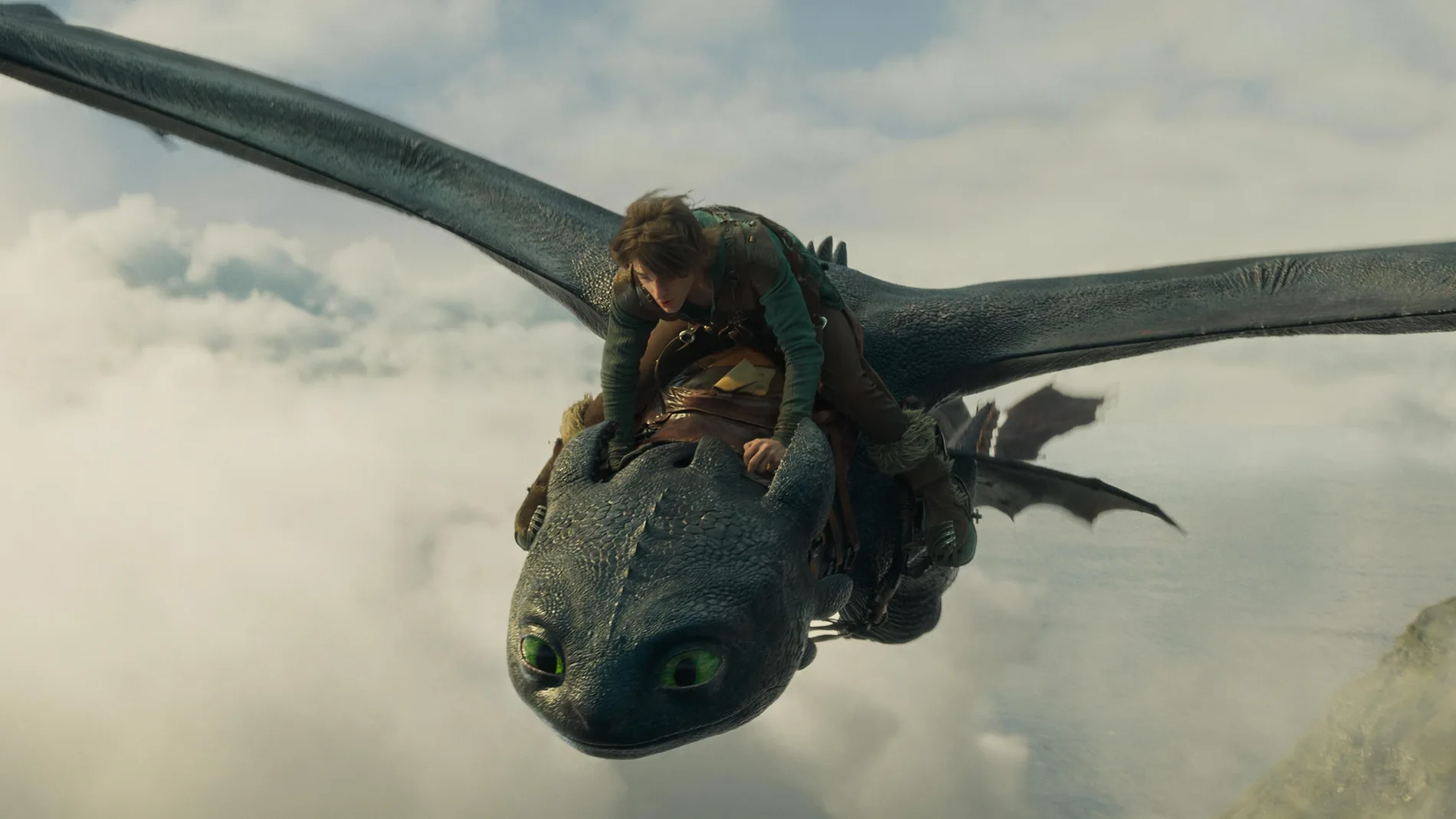 Un fotograma de "Cómo entrenar a tu dragón"