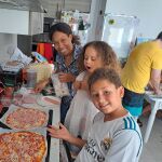 Marisol junto a su familia, antes del diagnóstico