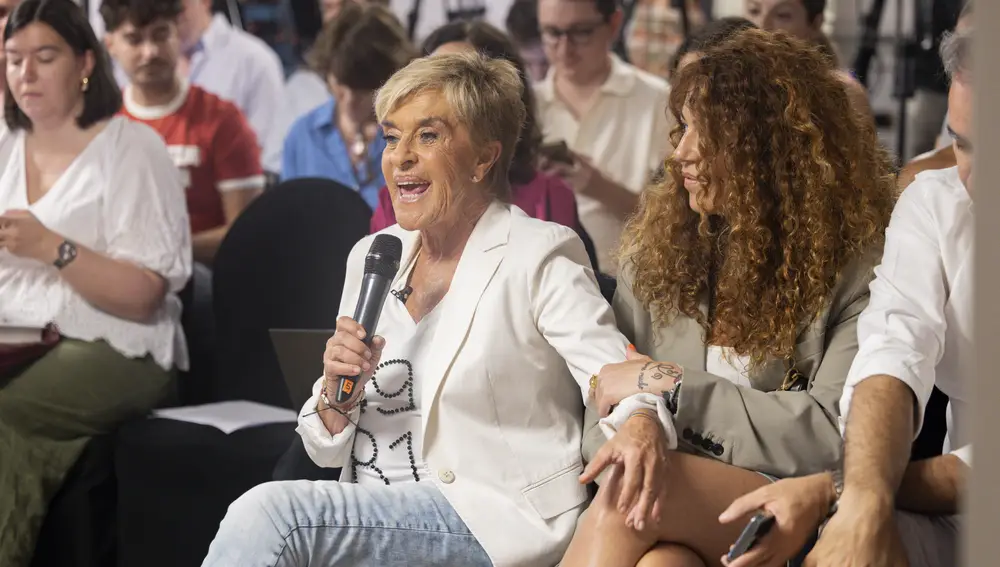 Chelo García-Cortés y Sofía Cristo en la presentación de las memorias de Bárbara Rey