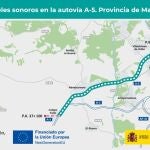 Transportes instalará 10 pantallas acústicas para reducir el ruido de A-5 en Navalcarnero, Alcorcón y Móstoles