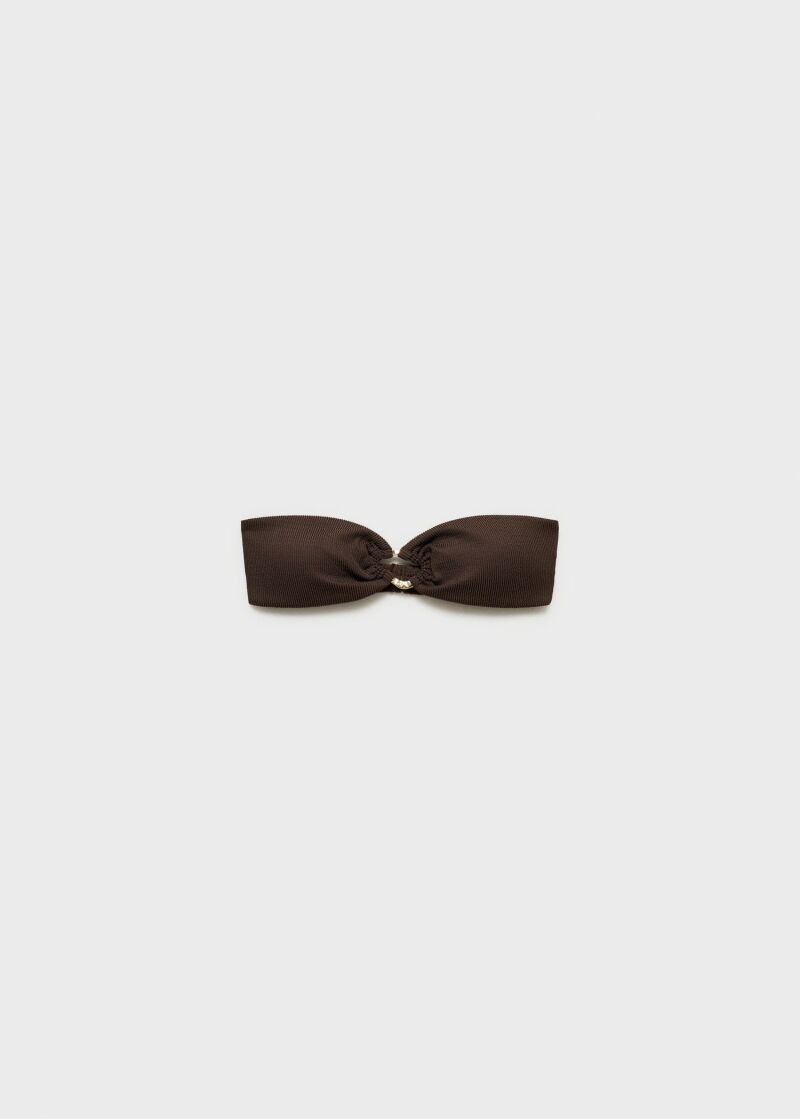 Top bikini bandeau.