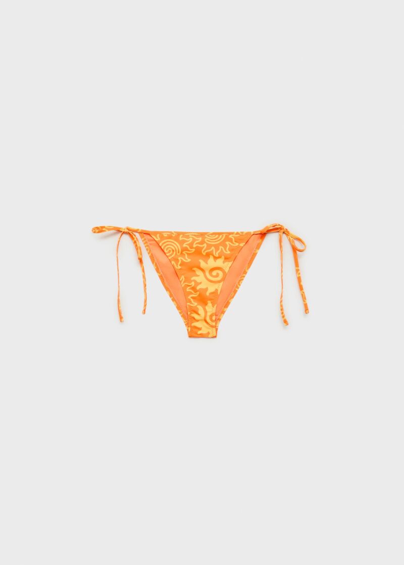 Braguita bikini de soles.
