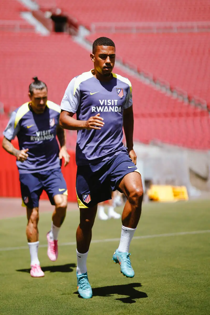Entrenamiento del Atlético de Madrid en Estados Unidos