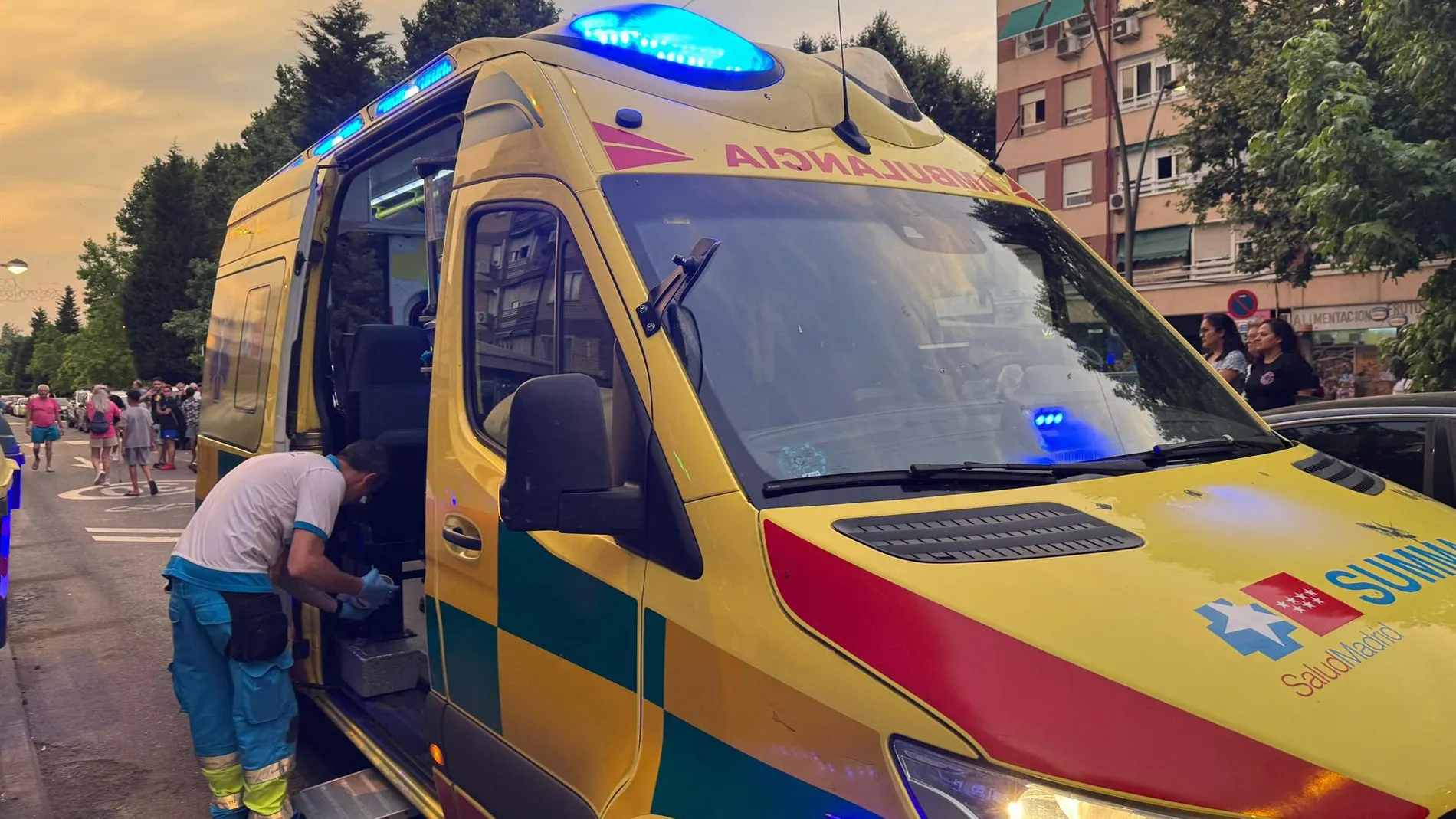 MADRID.-VÍDEO: Muere apuñalado un joven de 22 años en Getafe (Madrid)