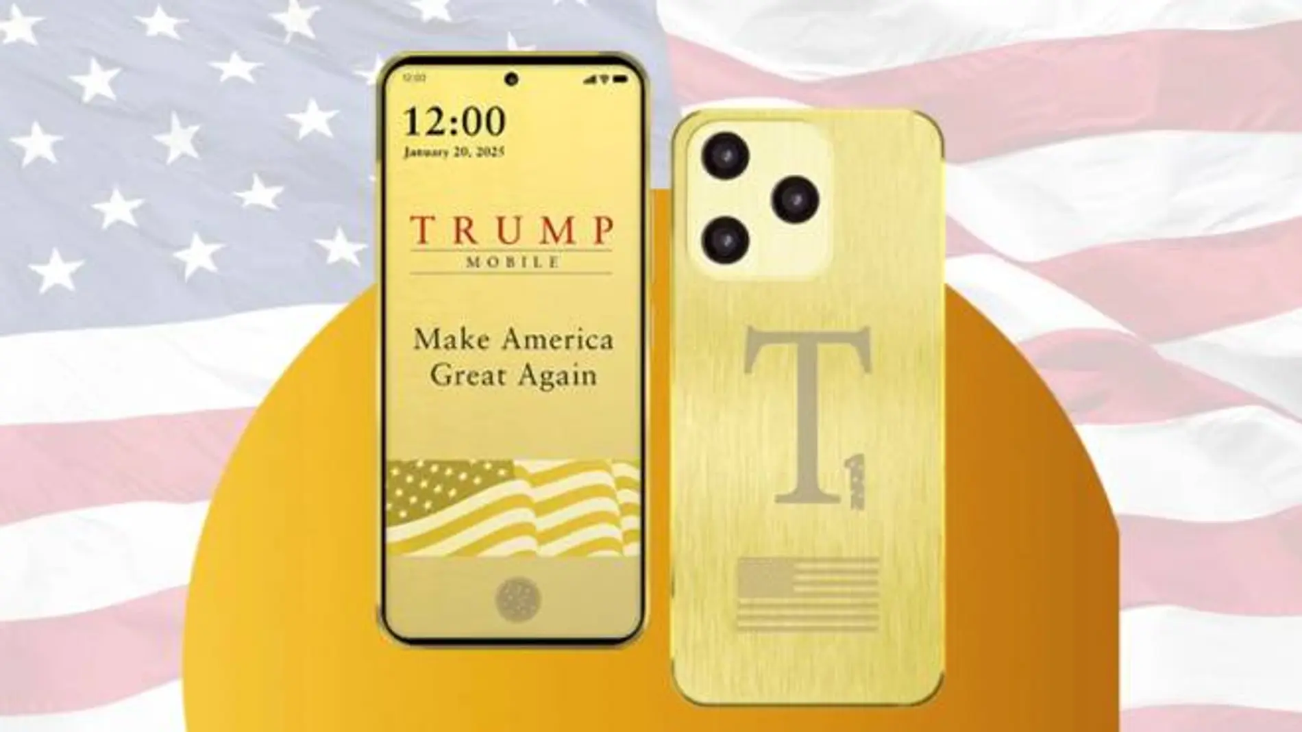 Así es el ‘TrumpPhone’ que Donald Trump lanzará en septiembre por 499$.