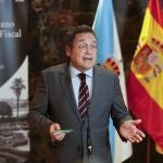 El fiscal general del Estado, Álvaro García Ortiz, durante la clausura de la Escuela de Verano del Ministerio Fiscal