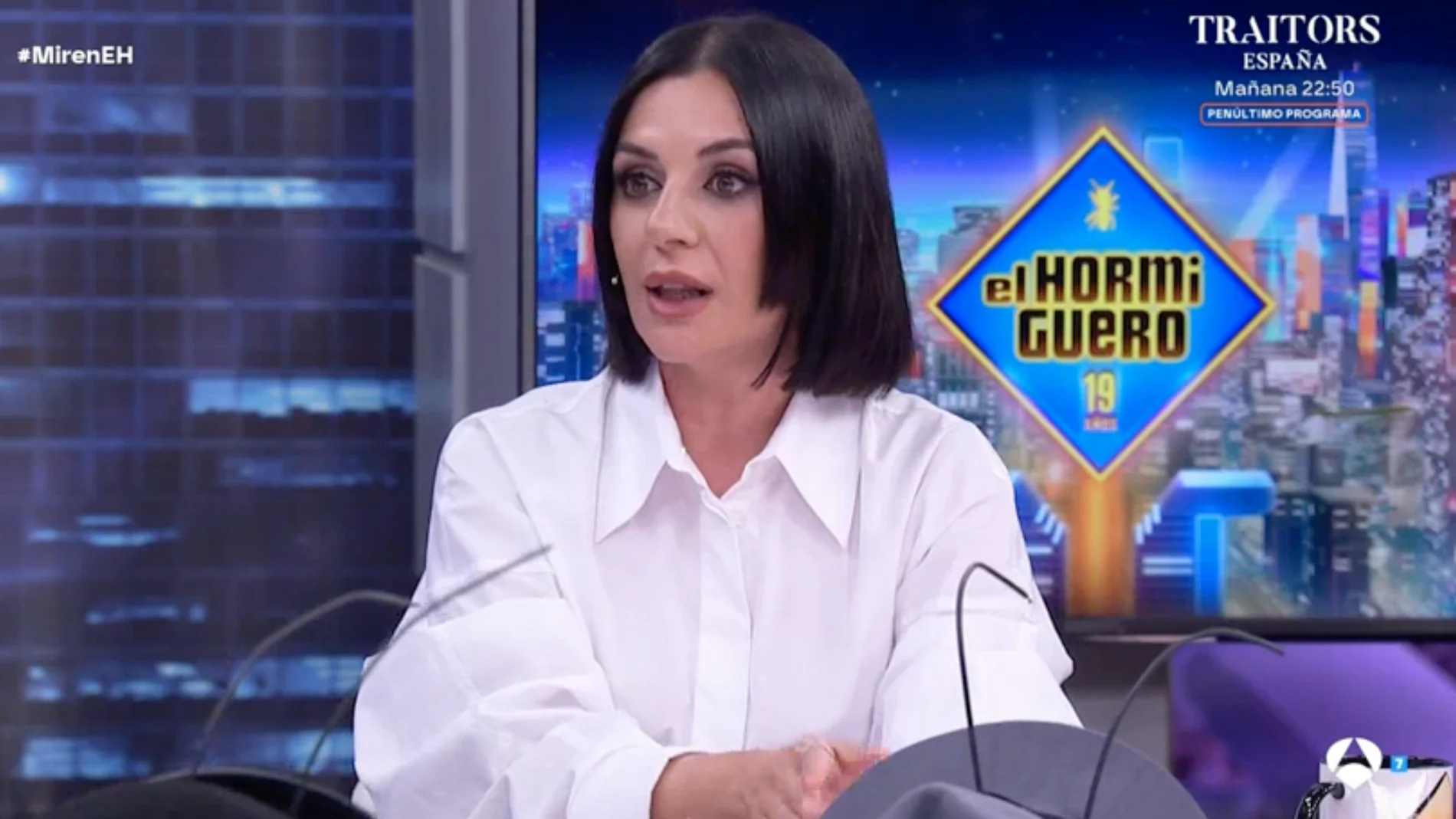 Captura de Miren Ibarguren en 'El Hormiguero'