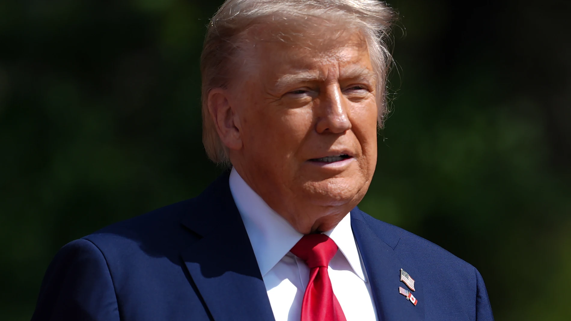 El presidente de EEUU, Donald Trump, en Kananaskis, Canadá Europa Press/Contacto/Darryl Dyck 16/06/2025 ONLY FOR USE IN SPAIN