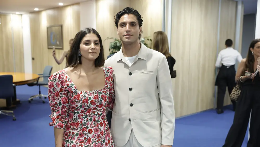 Premios Women en La Razón. María García de Jaime y Tomás Páramo.