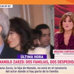 Beatriz Cortázar destapa en 'Y ahora Sonsoles' la verdadera relación entre Manolo Zarzo y su hija Flavia: "Ahora hablará"