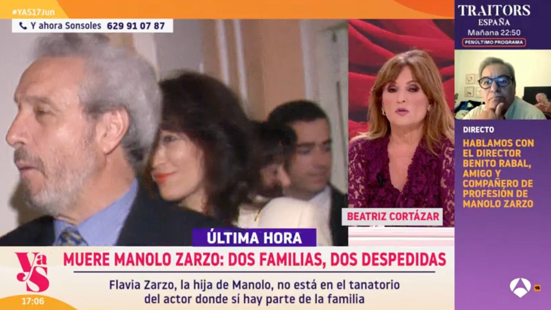 Captura de Beatriz Cortázar en 'Y ahora Sonsoles'