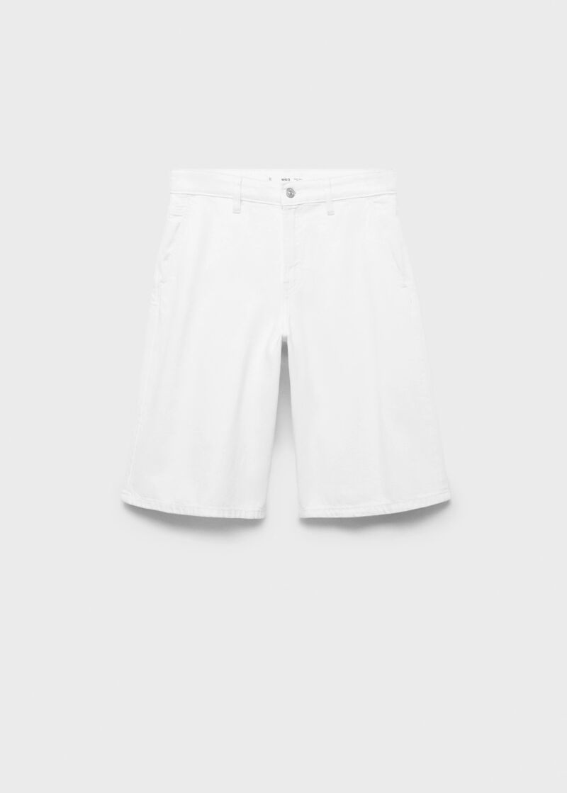 Bermudas denim.