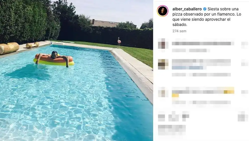 La piscina de la casa es uno de los lugares donde el relax es lo primordial