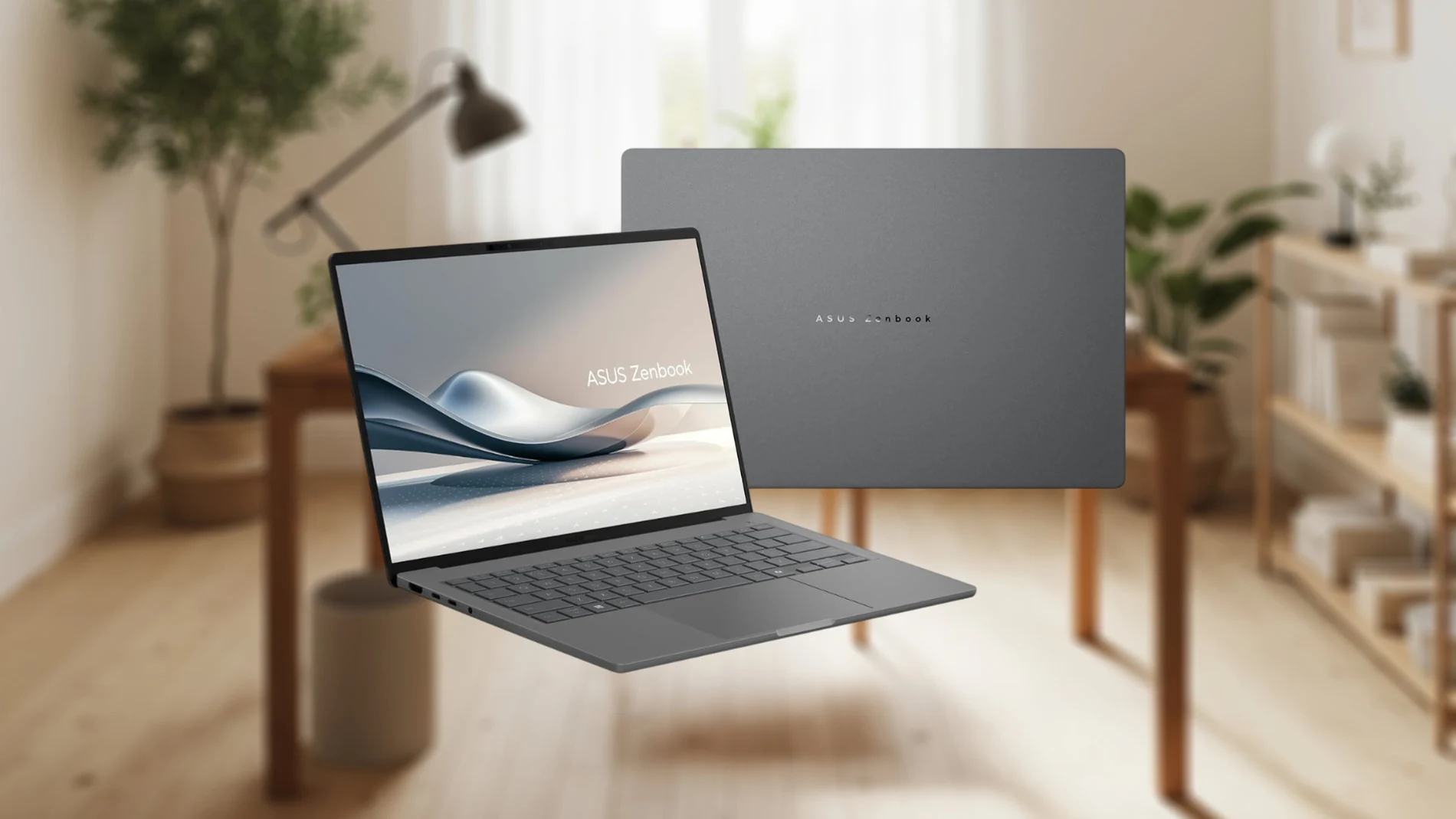 El ASUS Zenbook A14 OLED UX3407QA-QD349W viene con Windows 11 Home preinstalado