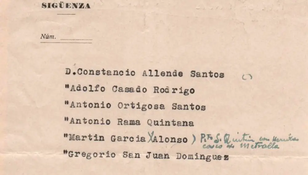 Pesquisas del Ayuntamiento de Sigüenza sobre el tipo de sepultura de los individuos localizados
