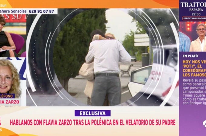 Flavia, hija de Manolo Zarzo, rompe su silencio en 'Y ahora Sonsoles': "No es verdad"